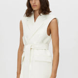 Camilla and Marc Amos Vest | Gardenia White