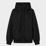 Camilla and Marc Escher Logo Jacquard Anorak | Black