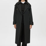 Camilla and Marc Evans Trench Coat | Black