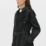 Camilla and Marc Evans Trench Coat | Black