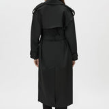 Camilla and Marc Evans Trench Coat | Black