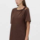Camilla and Marc Juno Knot Tee Dress | Chocolate