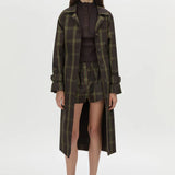 Camilla and Marc Winton Check Trench Coat | Espresso Check (PRE-ORDER)