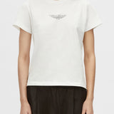 Camilla and Marc Janice Neat Fit Logo Tee | White