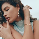 Saint Valentine Cielo Pearl Bracelet | Gold