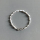 Saint Valentine Cielo Pearl Bracelet | Silver