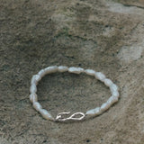 Saint Valentine Cielo Pearl Bracelet | Silver