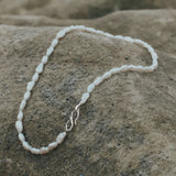 Saint Valentine Cielo Pearl Necklace | Silver