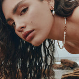 Saint Valentine Cielo Pearl Drop Earrings | Gold