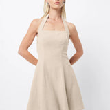Mossman Common Ground Mini Dress | Natural