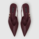 Anine Bing Nelly Slingback Buckle | Fig