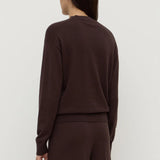 Assembly Label Cotton Cashmere Lounge Sweater | Ganache (PRE-ORDER)