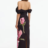 Acler Gifford Maxi Dress | Garnet Magnolia