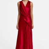 Acler Eastoncroft Maxi Dress | Garnet