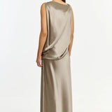 Acler Yaluma Maxi Dress | Walnut (PRE-ORDER)