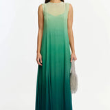 Acler Bridle Maxi Dress | Emerald Ombre