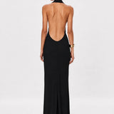 Misha Vanessa Jersey Dress | Black