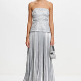 ROCKLAND MIDI DRESS