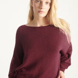 American Vintage Women's Sweater Damsville | Grape Melange