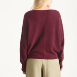 American Vintage Women's Sweater Damsville | Grape Melange