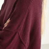 American Vintage Women's Sweater Damsville | Grape Melange