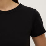 Indi Short Sleeve Tee Black