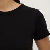 Indi Short Sleeve Tee Black