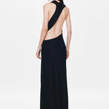 Misha The Harlow Satin Dress | Black