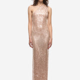 THE NICOLETTE LACE SEQUIN DRESS