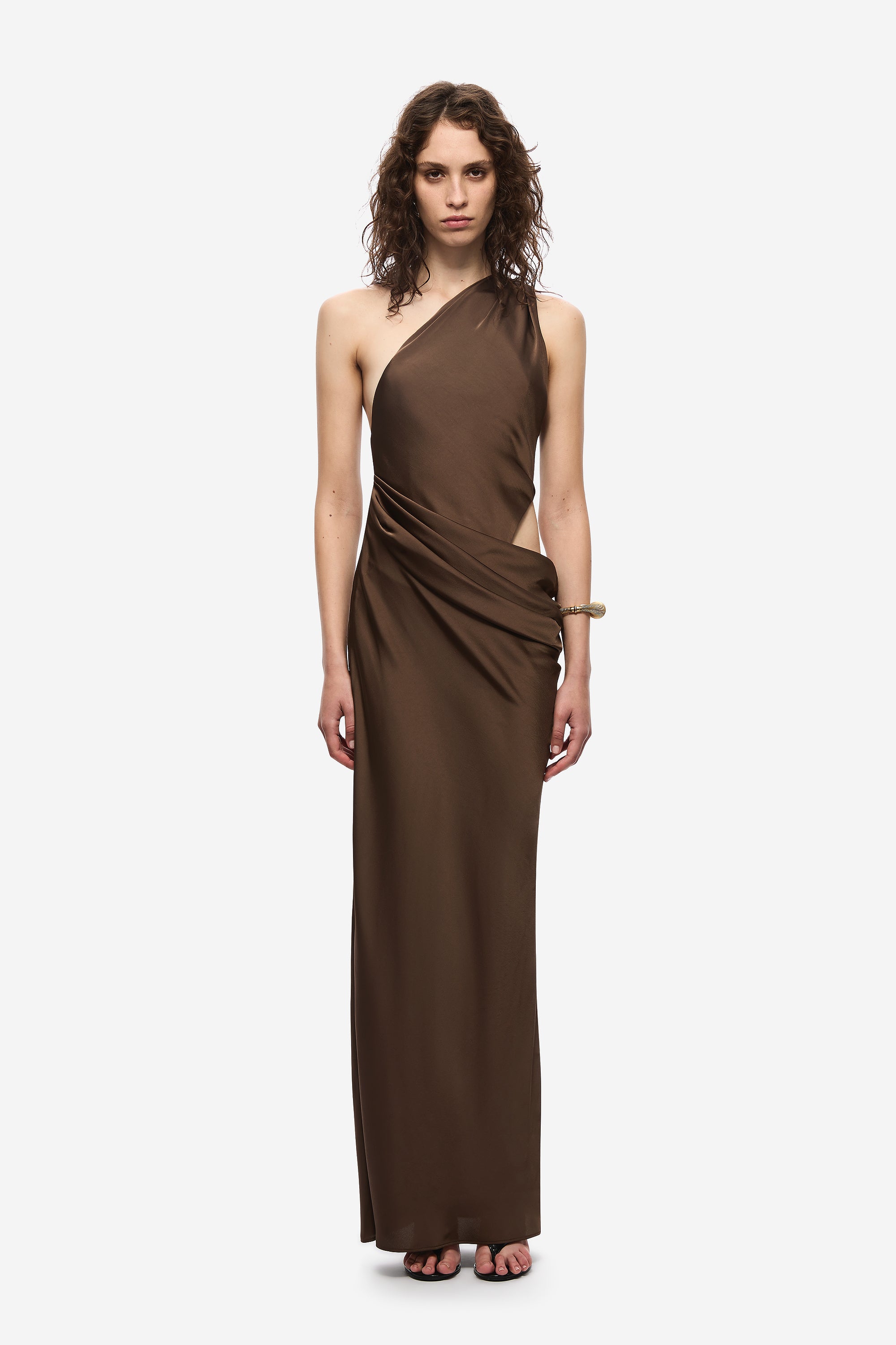 THE ISADORA SATIN DRESS