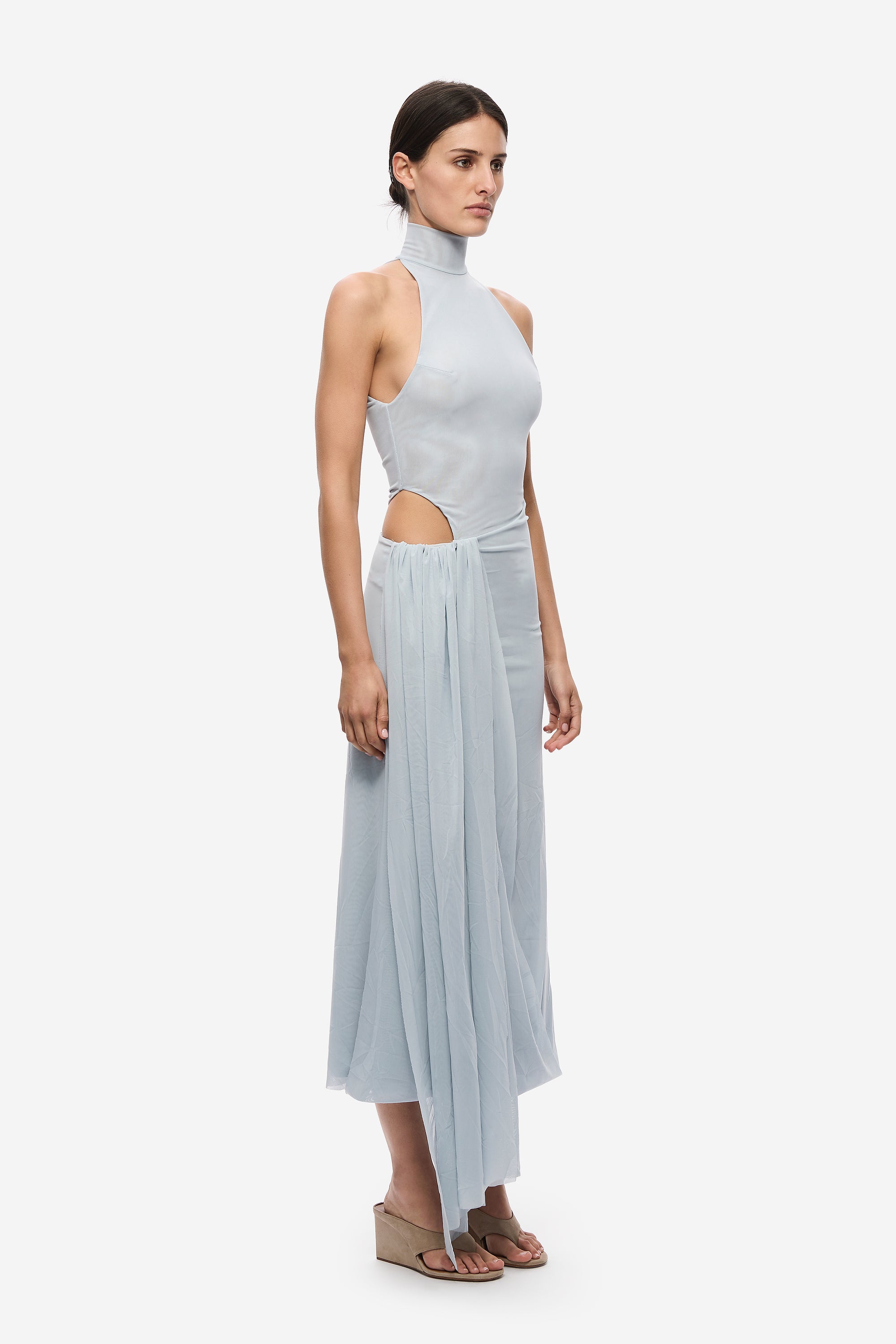 THE SIPARIO MESH  DRESS