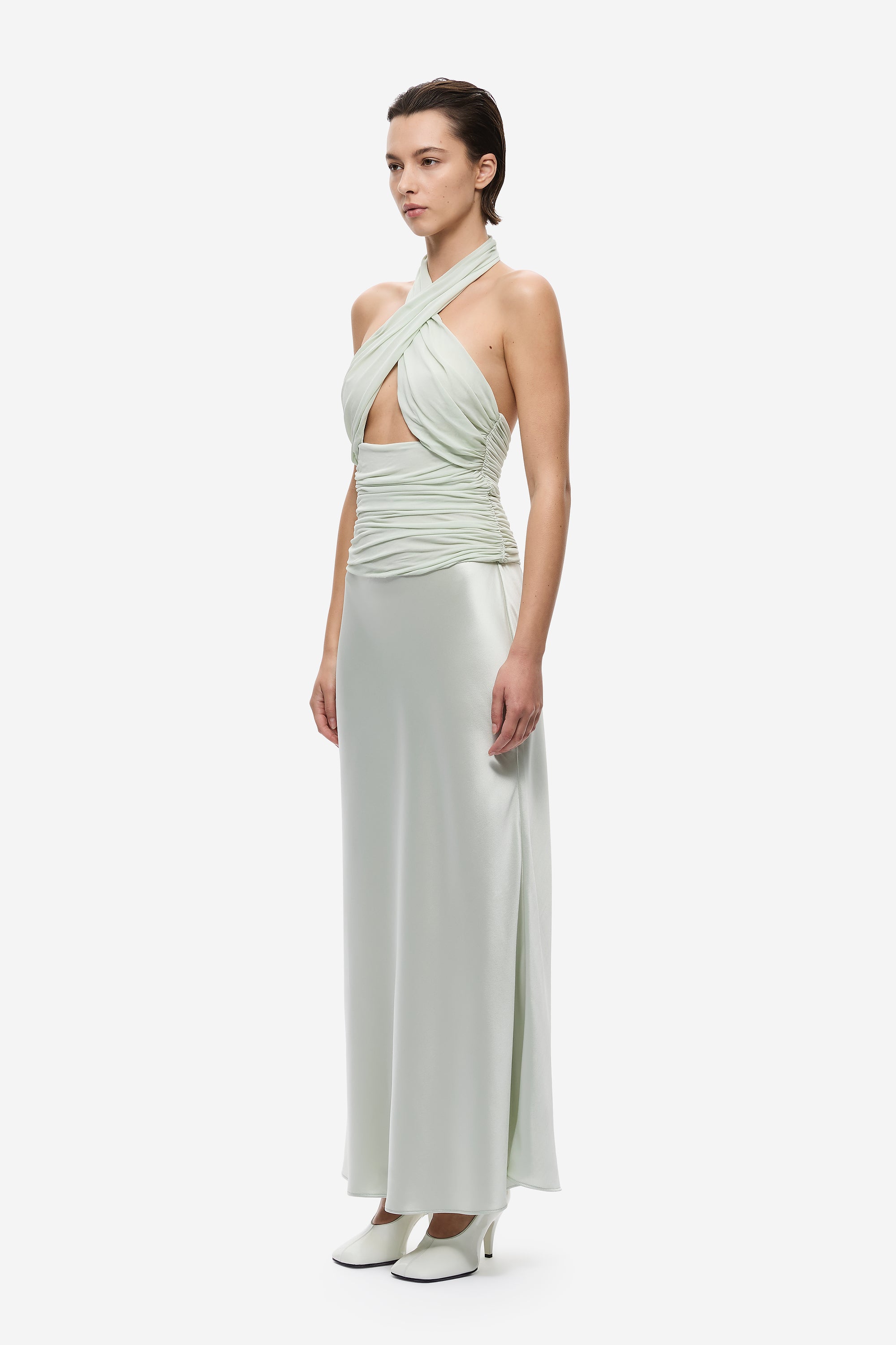 THE 'NYX' CONTRAST MIDI DRESS