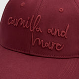 Camilla and Marc Maren Embroidered Cap | Burgundy