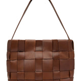St Agni Woven Mini Tote | Chestnut