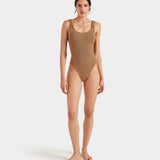 Hunza G Domino Swim | Metallic Cocoa (PRE-ORDER)