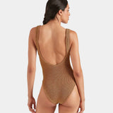 Hunza G Domino Swim | Metallic Cocoa (PRE-ORDER)