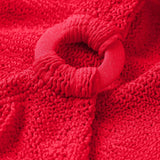 Hunza G Domino Swim with Fabric Covered Hoops | Red