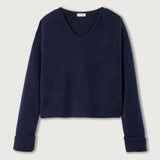 American Vintage East Knit Pullover | Navy Melange