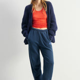 American Vintage Women's Cardigan East | Navy Melange