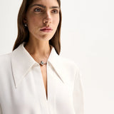 Elka Collective Millicent Shirt | Ivory