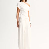Elka Collective Talia Knit Top | White