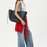Brie Leon Reese Market Tote | Noir