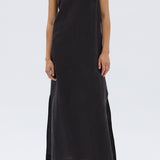 Assembly Label Farriday Asymmetric Midi Dress | Black