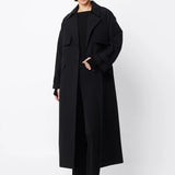 Mossman Franklin Trench Coat | Black