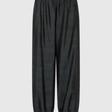 St Agni Silk Adjustable Balloon Pants | Washed Black