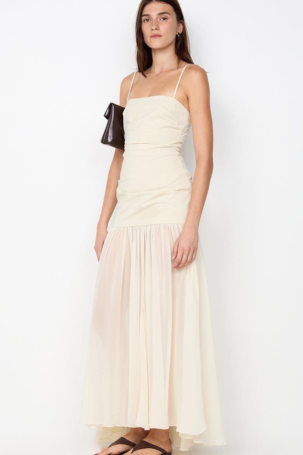 REID DROP WAIST MAXI DRESS