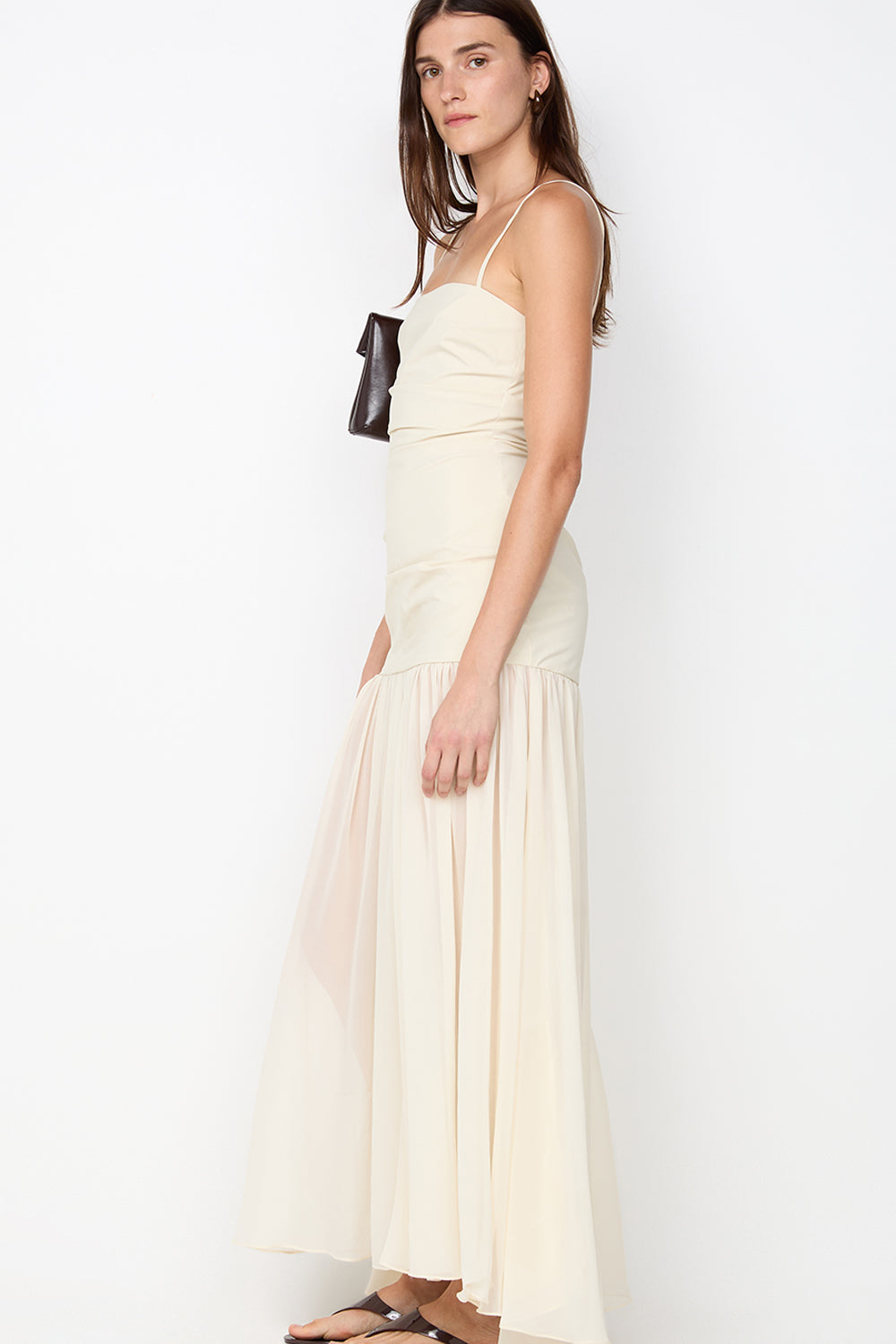 REID DROP WAIST MAXI DRESS