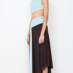 CONNI ASYM MIDI DRESS