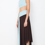CONNI ASYM MIDI DRESS