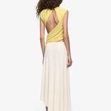 Bec + Bridge Conni Twist Maxi Dress | Dusty Citron/ Buttercream (PRE-ORDER)